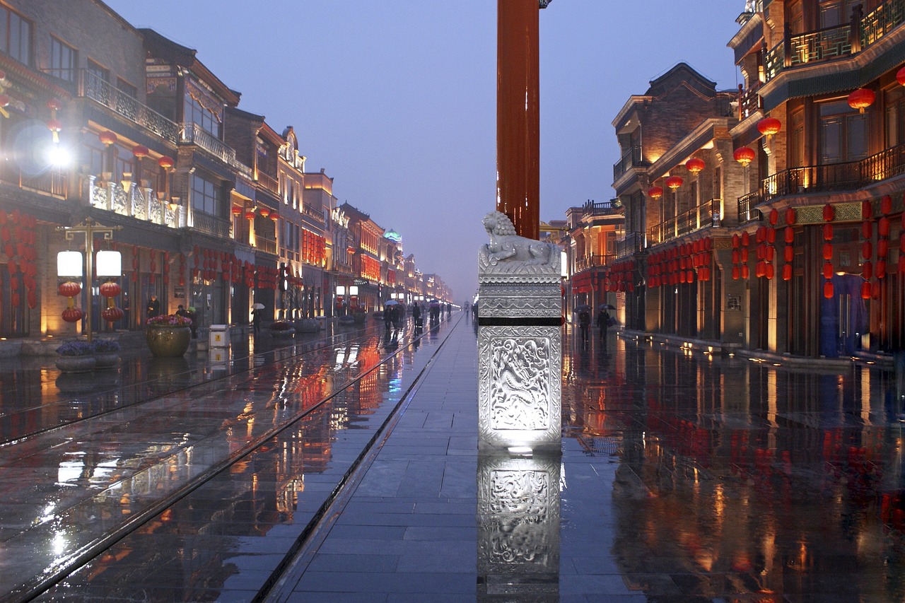 北京多地飘雪——一场美丽的冬日雪景